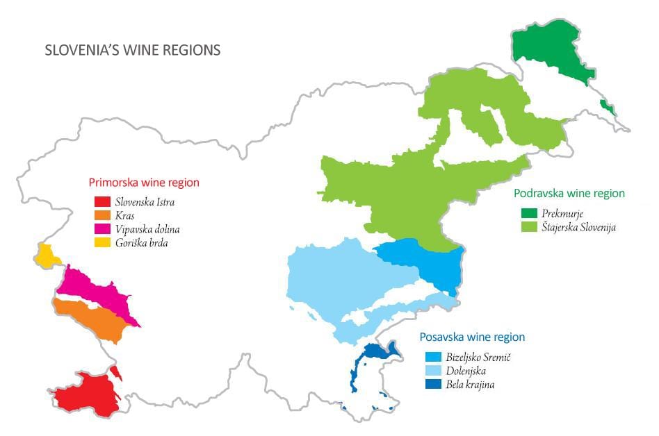 Mapa d'Eslovènia vi