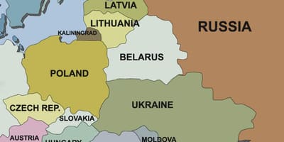 Mapa d'Eslovènia i els països veïns