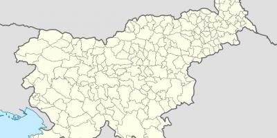 Eslovènia mapa de localització